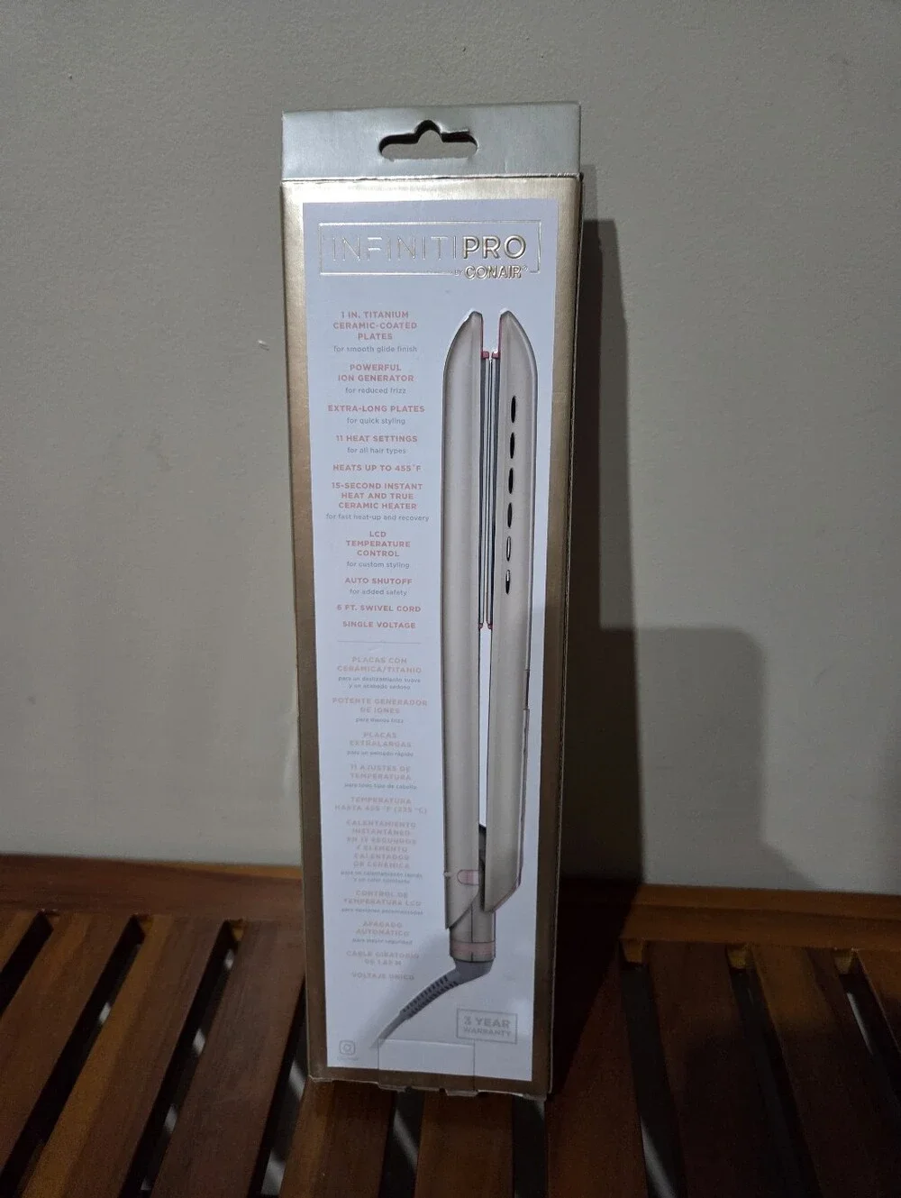 Conair InfinitiPRO Frizz-Free Titanium Ceramic 1